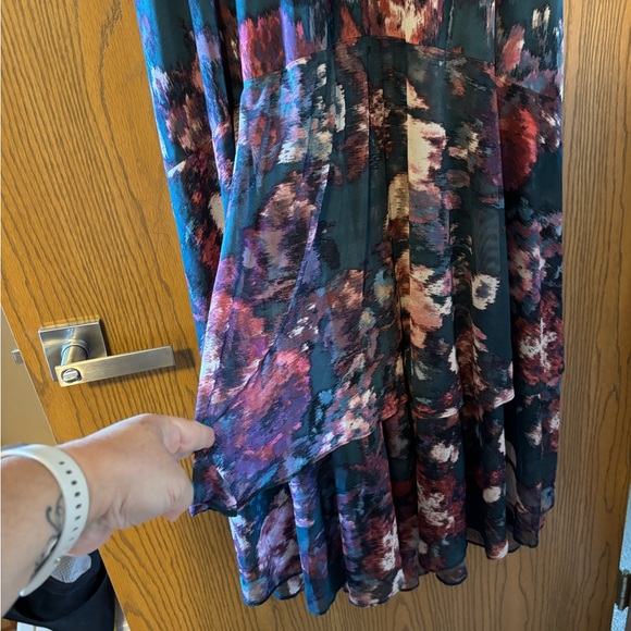 Lane Bryant Womens Plus 22 Floral Maxi Dress - Picture 4 of 8